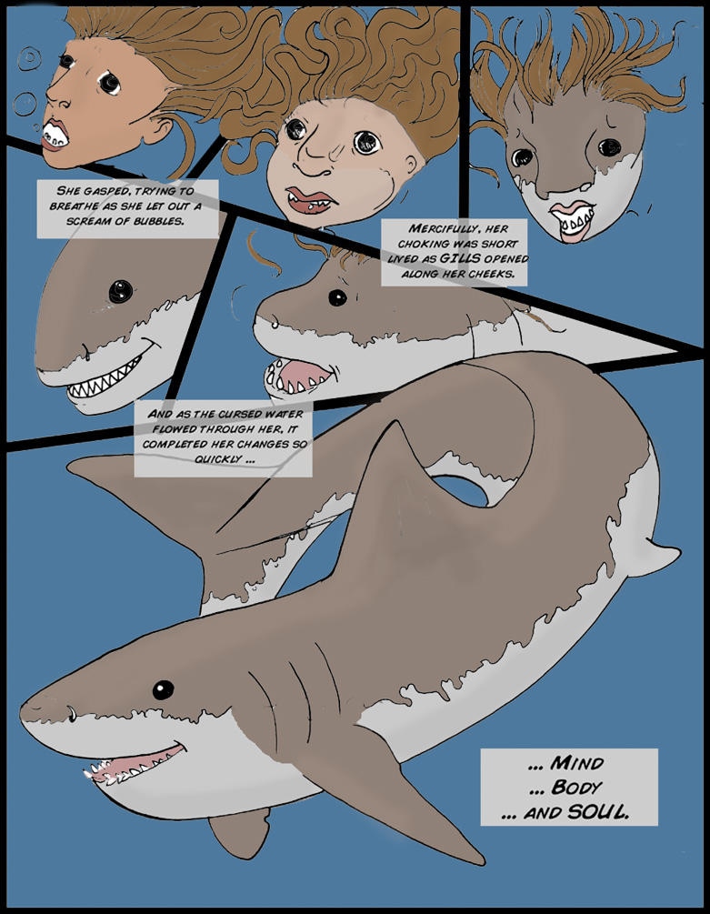 Caught by the Wereshark by Clara Karll