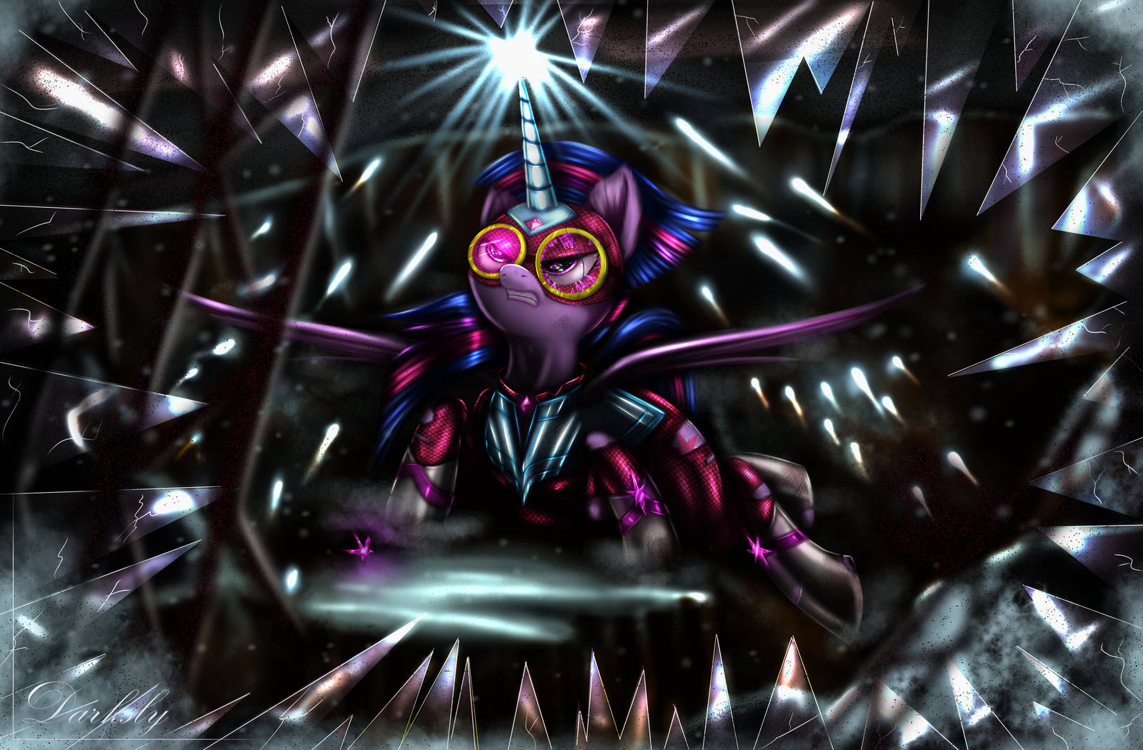 Radiance (Rarity)[Power Ponies] by Darksly-z on DeviantArt