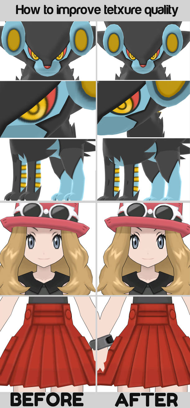 TUTORIAL:: How to improve MMD texture quality by NipahMMD