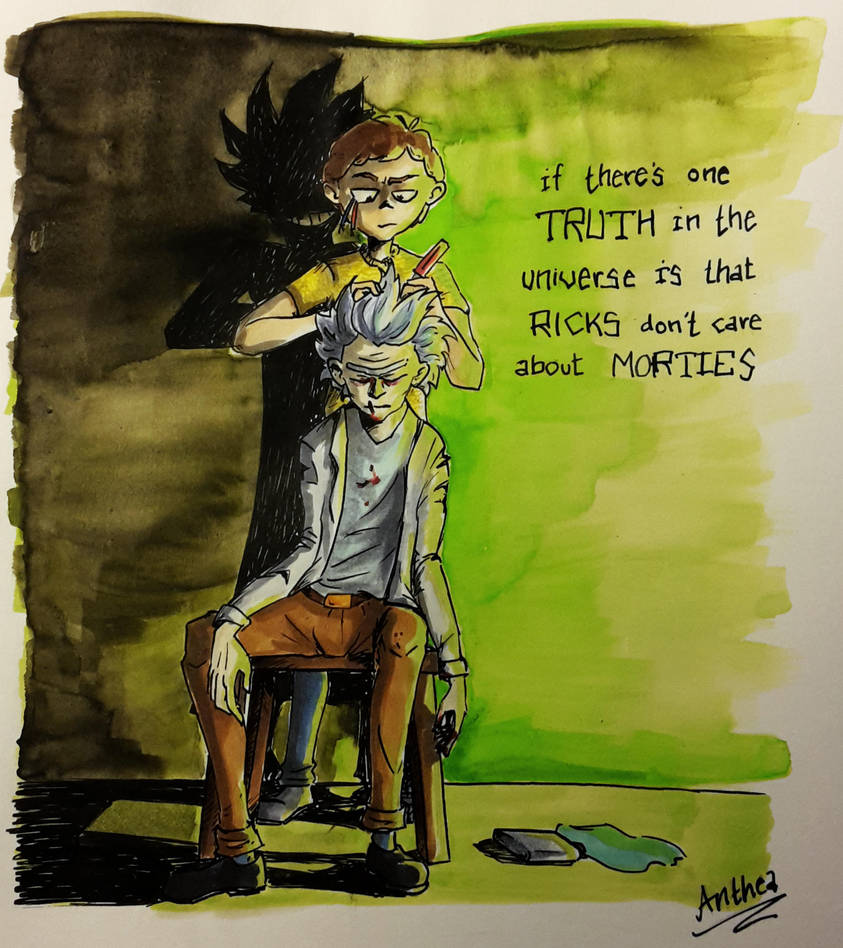 Evil Morty by Greatnini