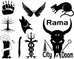 Monochrome Icon Collection by Will-Erwin