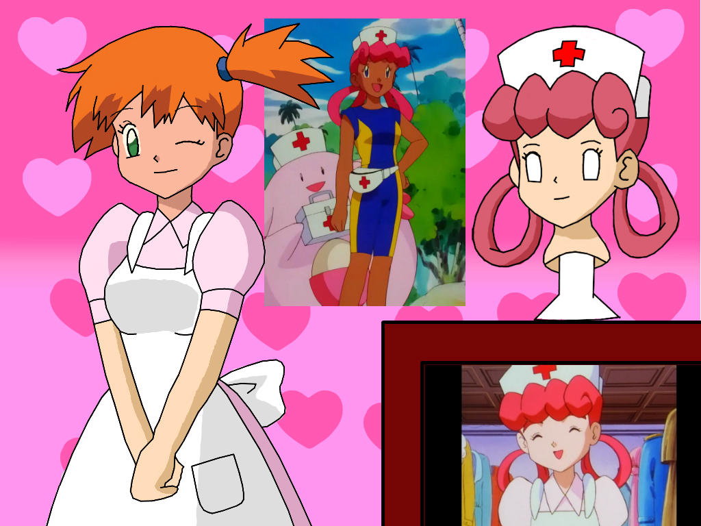 Misty to Nurse Joy Disguise by StuAnimeArt on DeviantArt