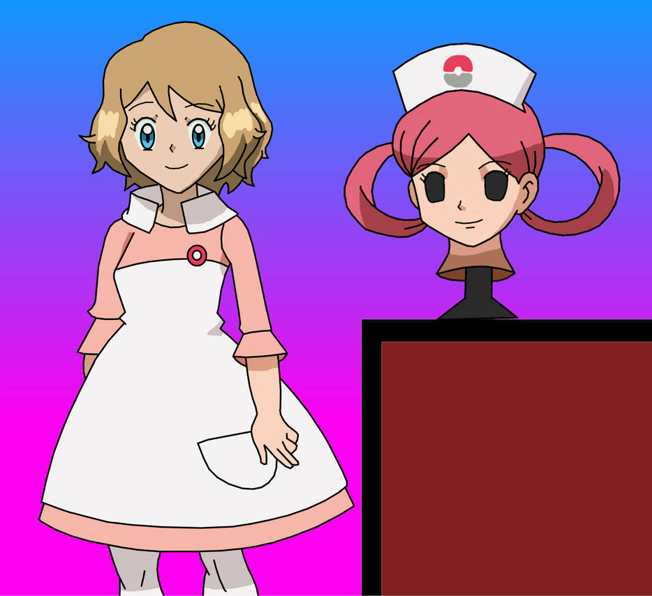 Serena to Nurse Joy Disguise by StuAnimeArt on DeviantArt