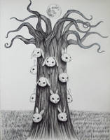 bunny tree by KittyCaitlin