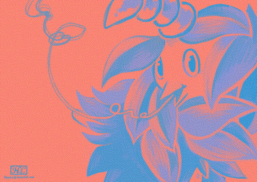 Burmy doodle by Haychel
