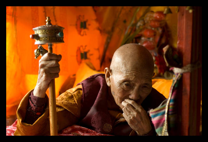 Ven. Khacho Wangmo Rinpoche by kunsang