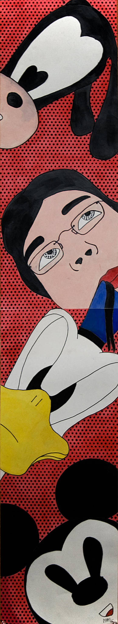 Selfpotrait in Lichtenstein. by marc-bruno