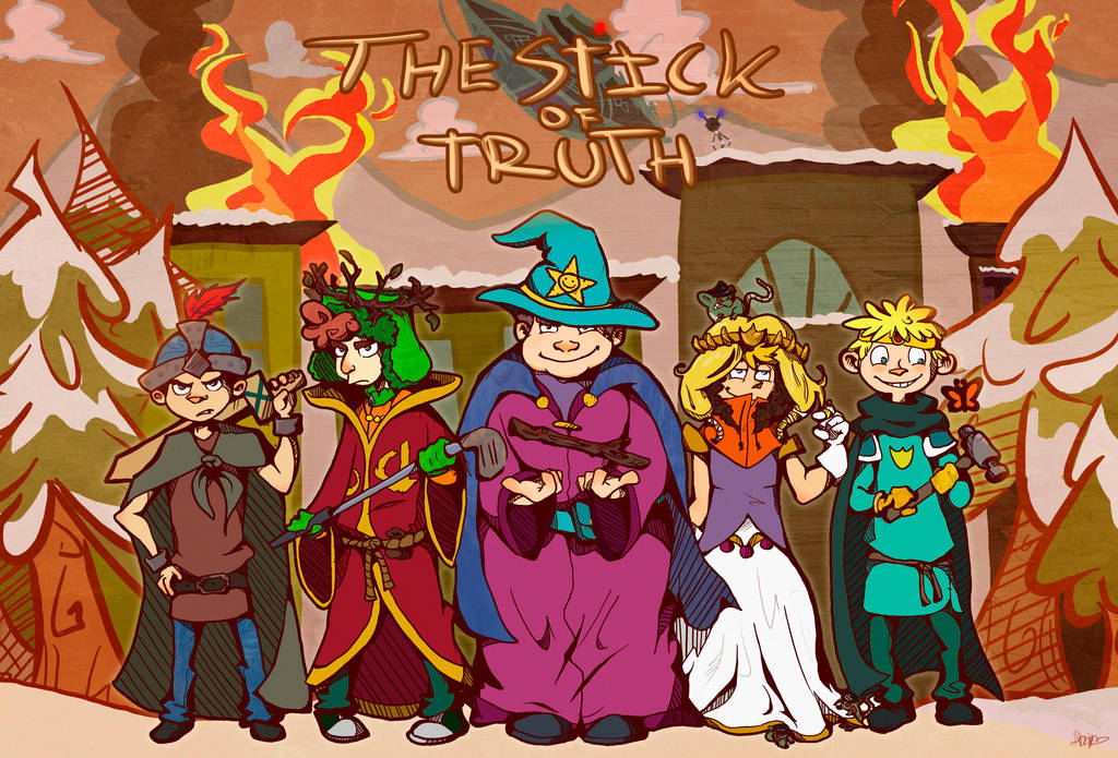 The Stick Of Truth by Itzitxou on DeviantArt