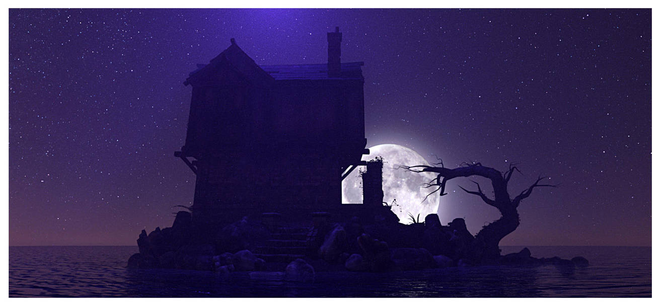 Dark House by Platycerium