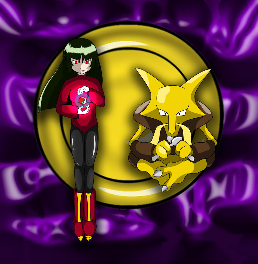 KANTO GYM LEADERS SABRINA by Fox0808 on DeviantArt