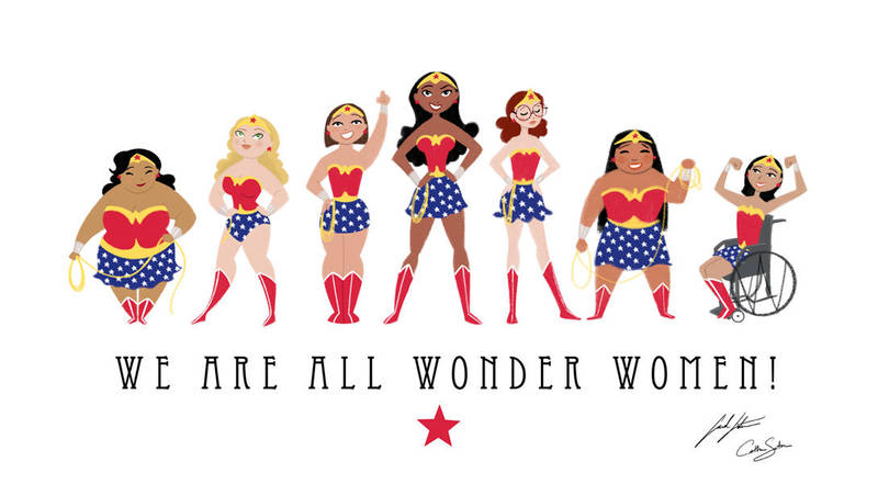 We Are All Wonder Women! by SarahSatrun