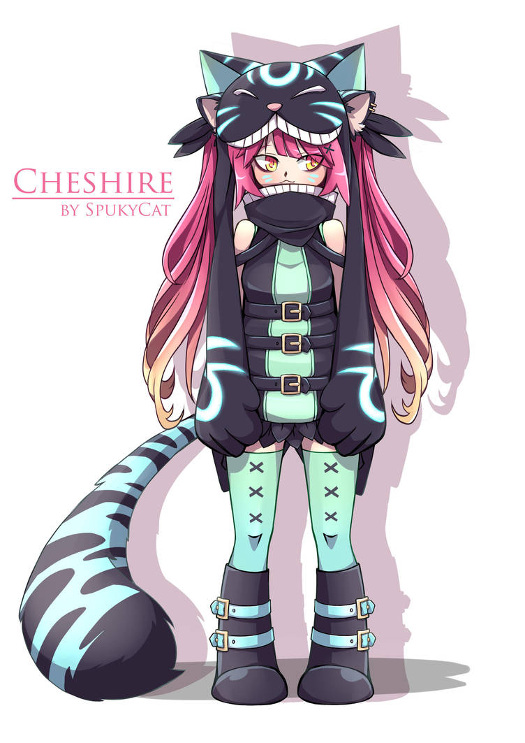 Cheshire Girl Oc By Spukycat On Deviantart