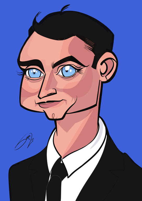 Elijah Wood by LaserDatsun