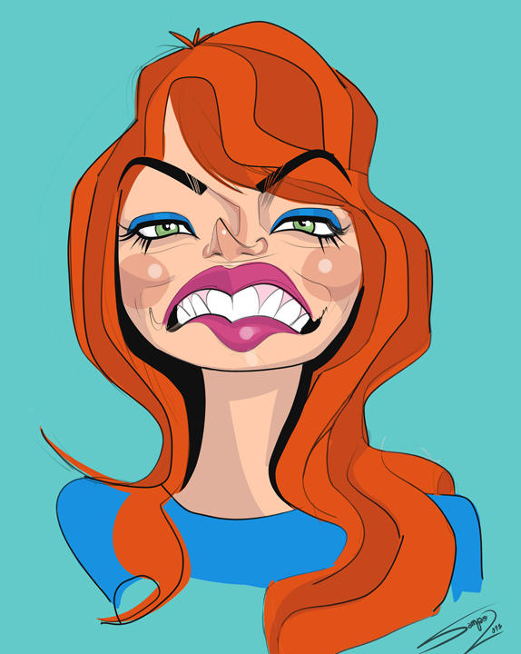 Emma Stone by LaserDatsun