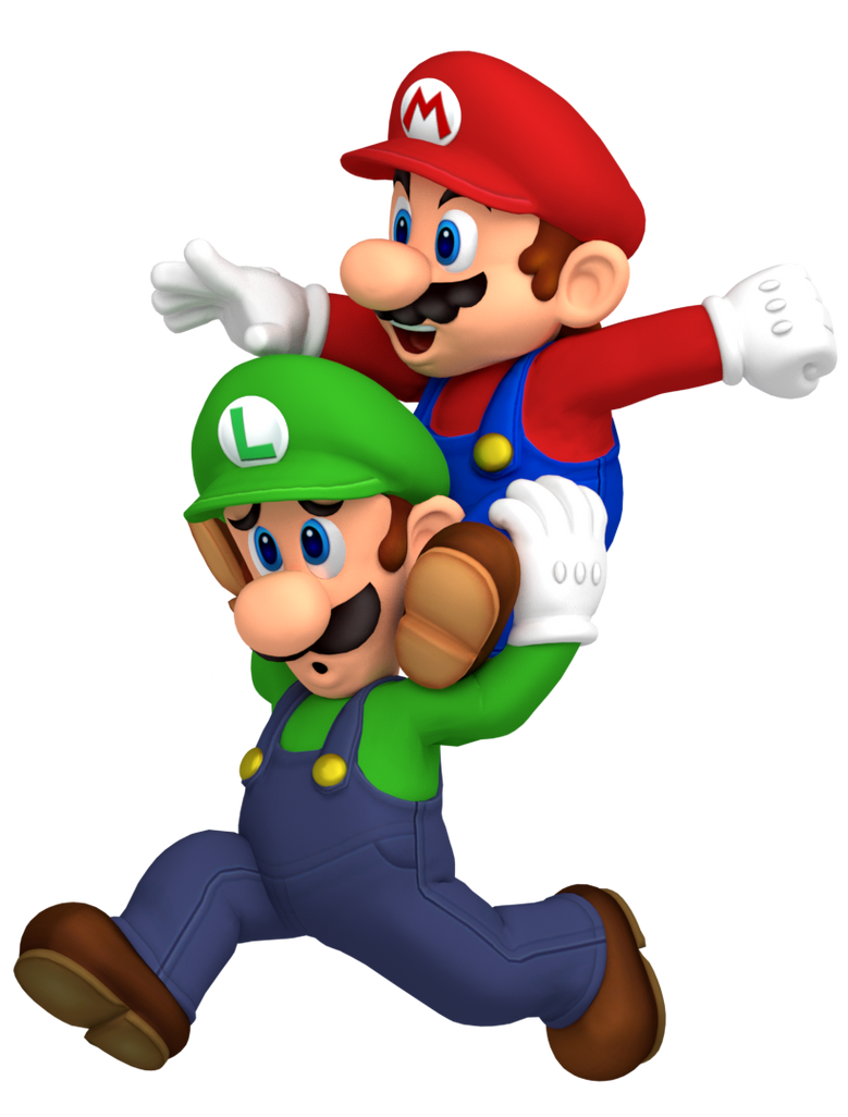 Mario And Luigi Superstar Saga Artwork Render by Nintega-Dario on ...