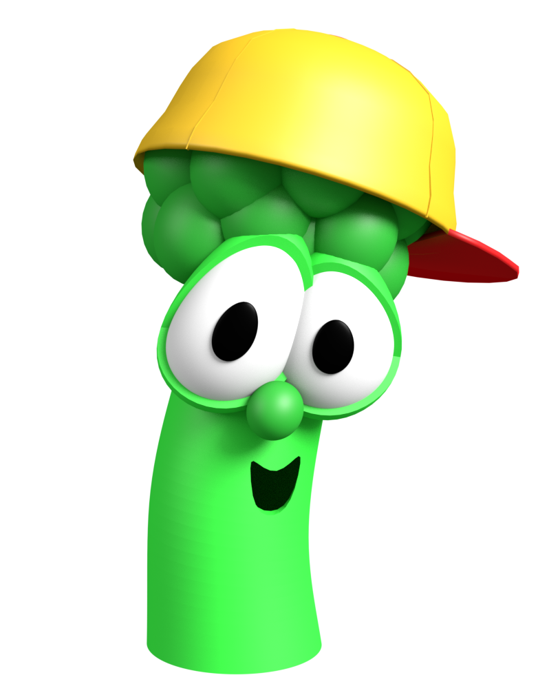 Junior Asparagus Render by NintegaDario on DeviantArt