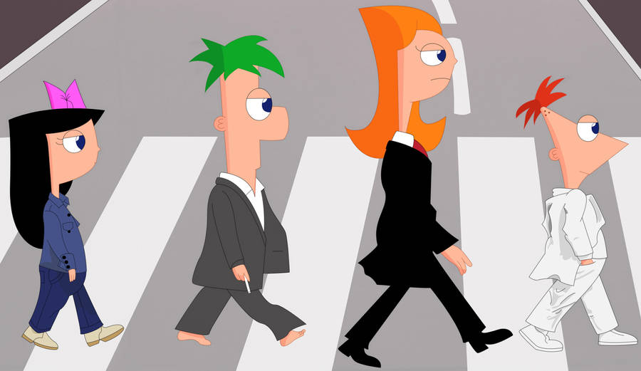 Финес и ферб картинки изабелла и финес и ферб