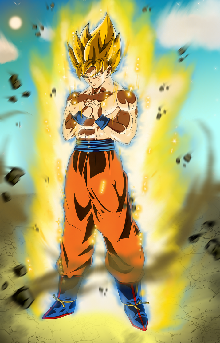 Son Goku Mastered Ultra instinct Super Saiyan by Blade3006 ...
