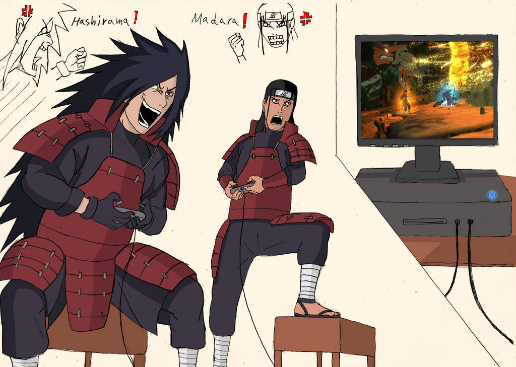 naruto madara vs hashirama