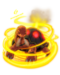 TORKOAL USED FLAME WHEEL by Gad by Dreamgate-Gad