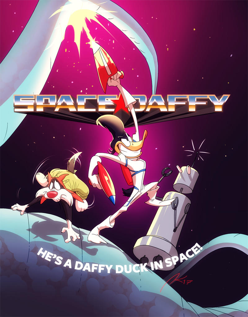 Space Daffy by andrewk