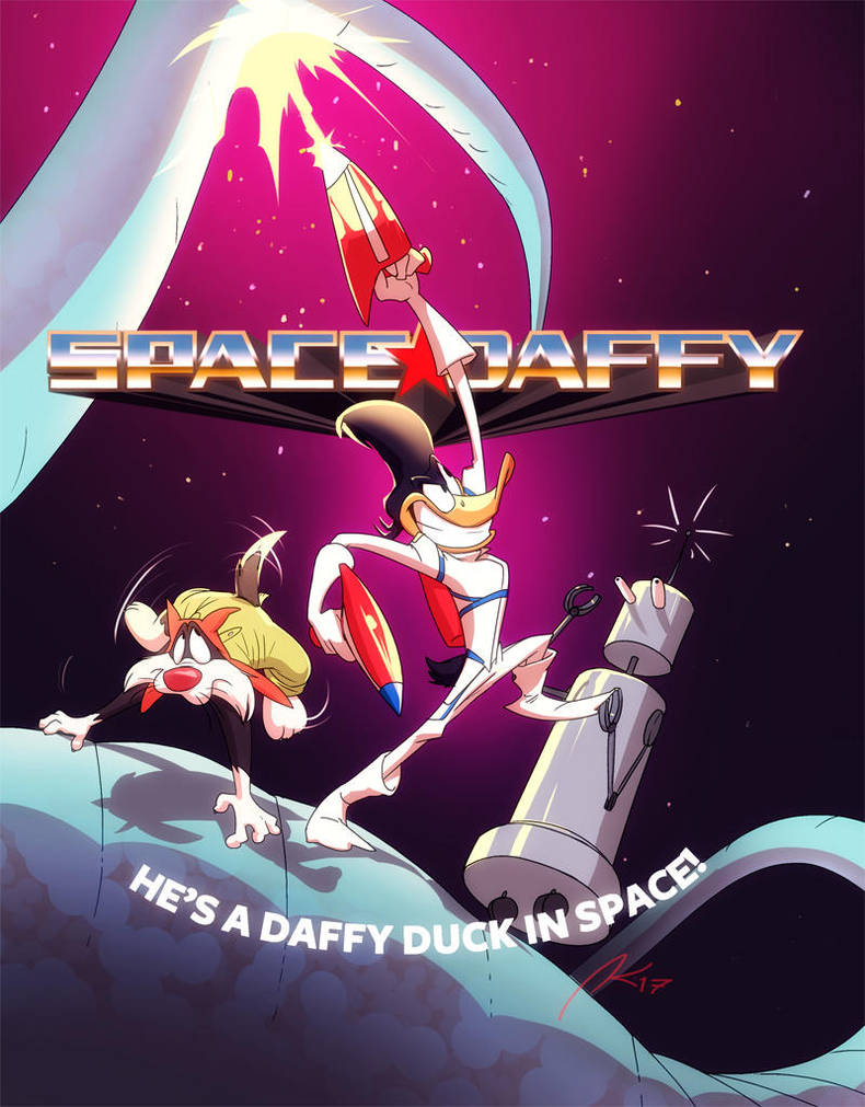 Space Daffy by andrewk
