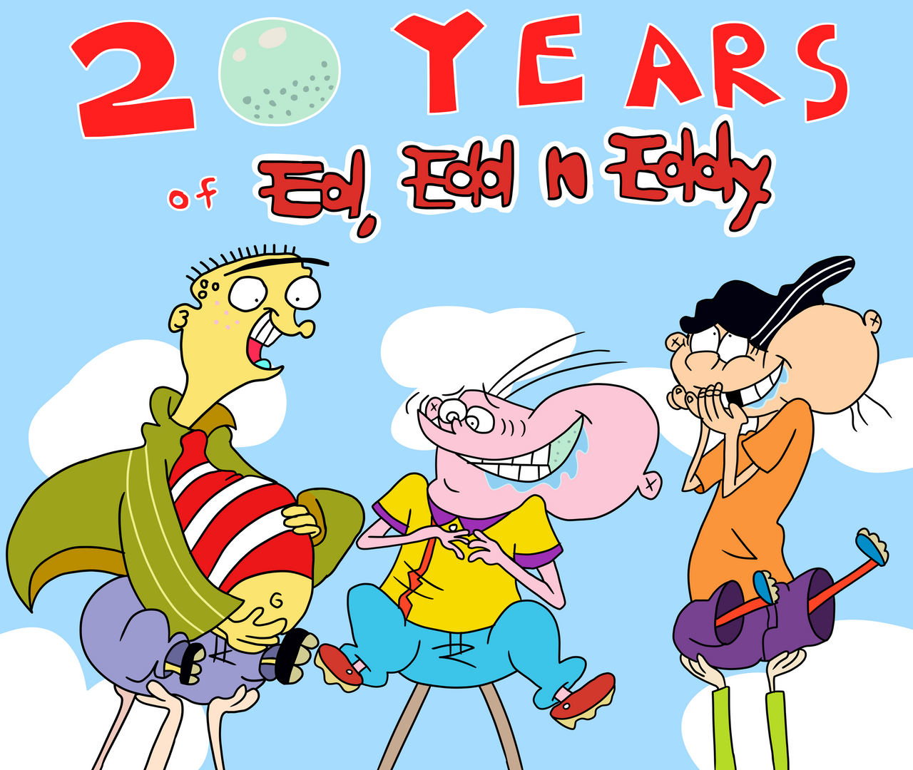 20 Years of Ed, Edd n Eddy by AfroOtaku917 on DeviantArt