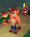 Crash Bandicoot by DrWafu