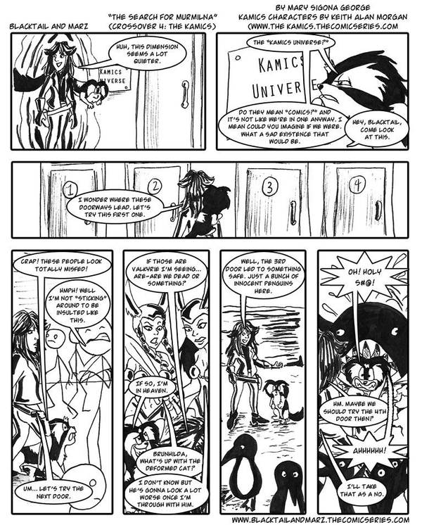 The Search for Murmilna (Crossover 4: the KAMics) by pythonorbit