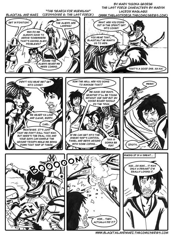The Search for Murmilna (Crossover 6: The Last For by pythonorbit