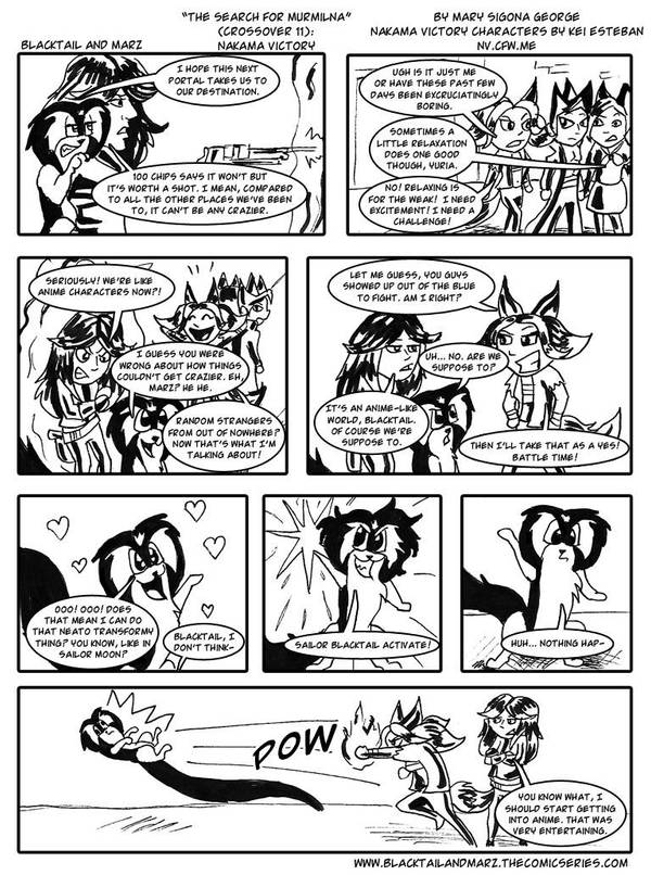 The Search for Murmilna (Crossover 11: Nakama Vict by pythonorbit
