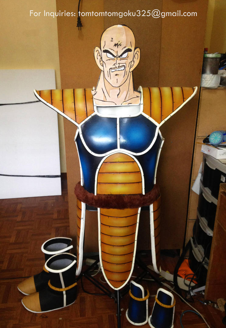 Nappa Saiyan Armor by jeffbedash325