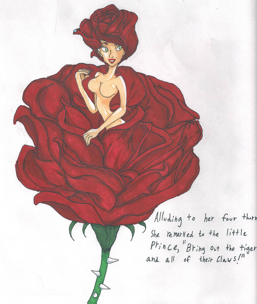 The little prince's rose by Myuwt on DeviantArt