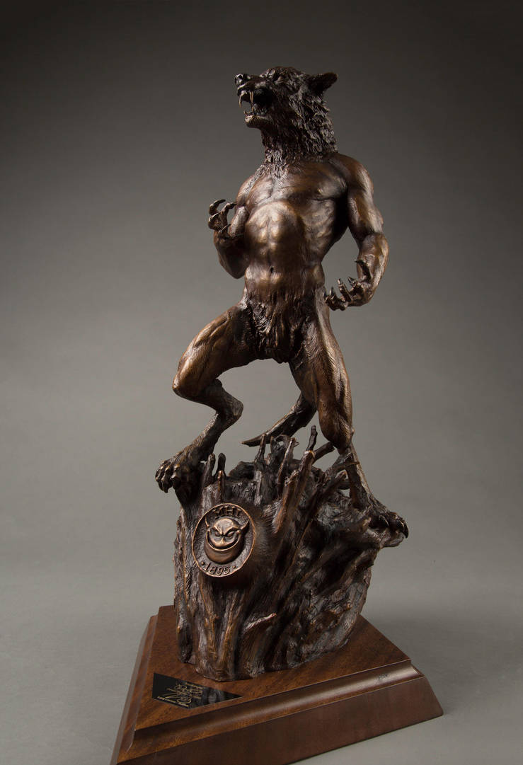 Harbinger Finished Bronze Sculpture by ddorrity Harbinger Finished Bronze Sculpture by ddorrity