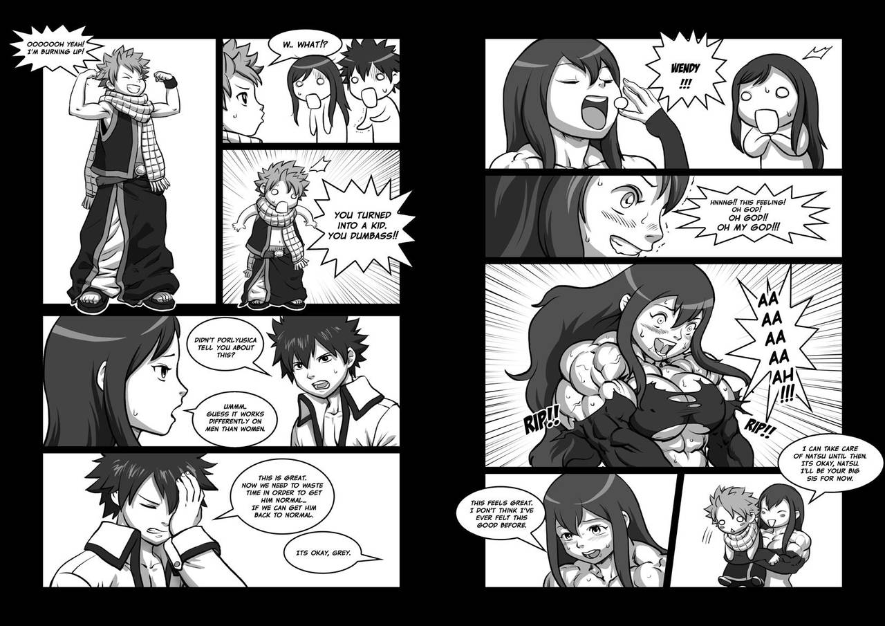 Magic Muscle chapter 2 page3-4 by Pokkuti on DeviantArt