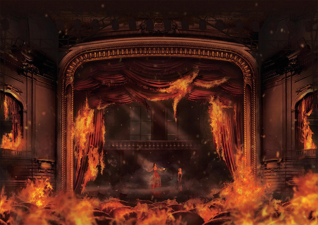 Opera In Fire by Orioto
