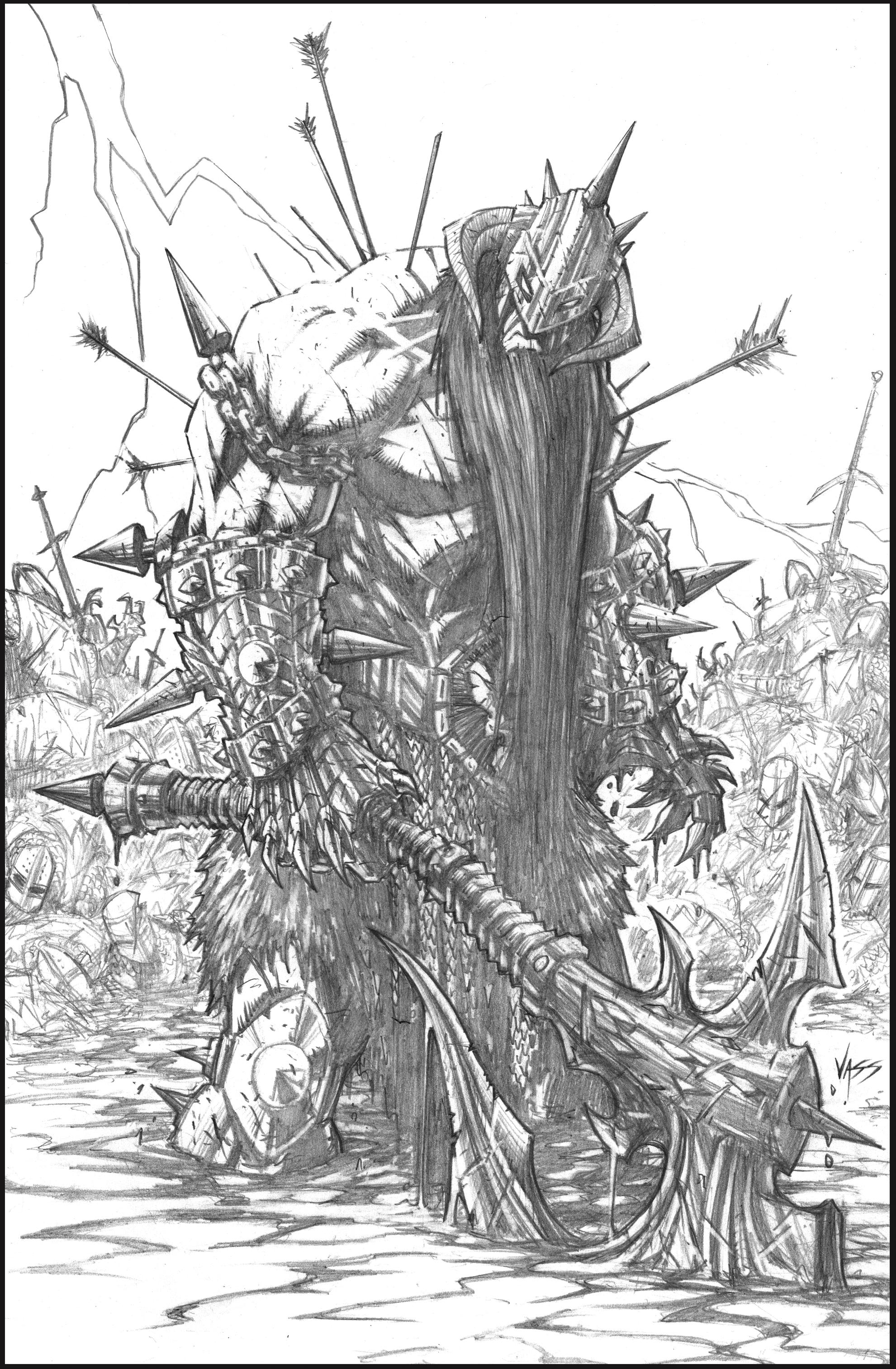 Murderthane 2013 pencils by VASS-comics