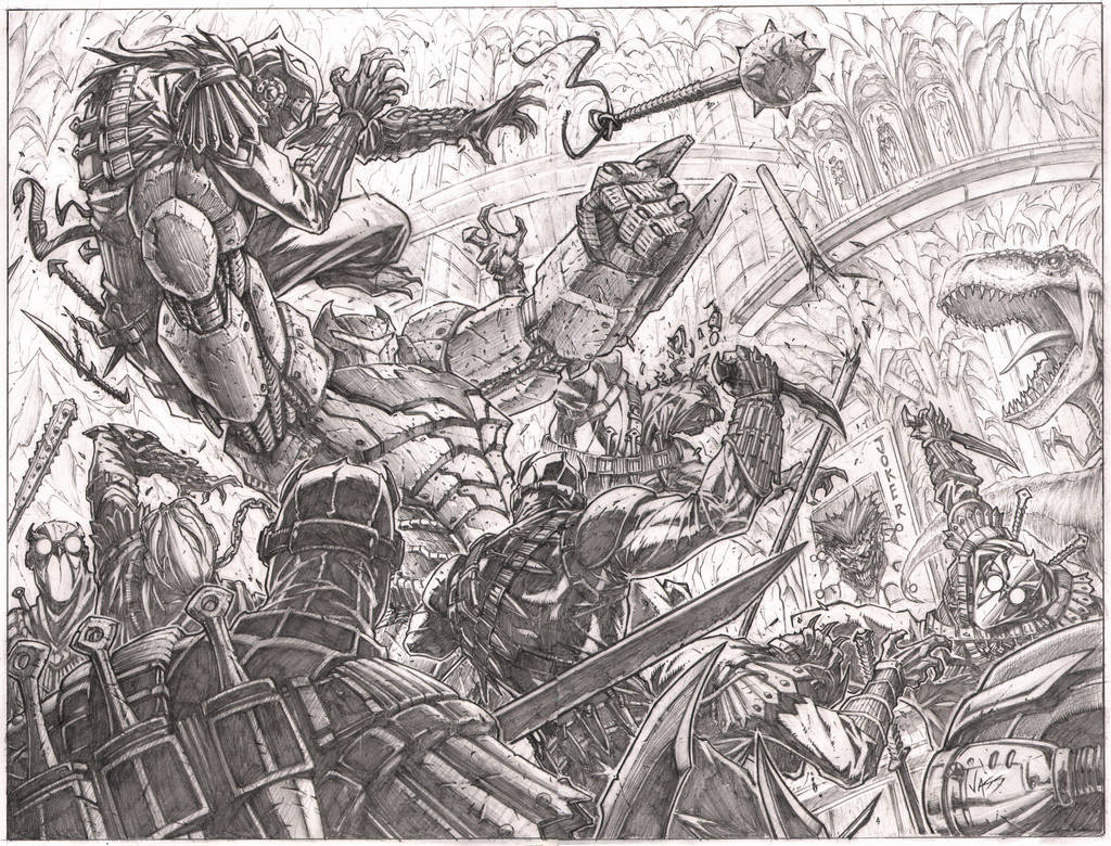 Batman 9 pg2-3 splash by VASS-comics