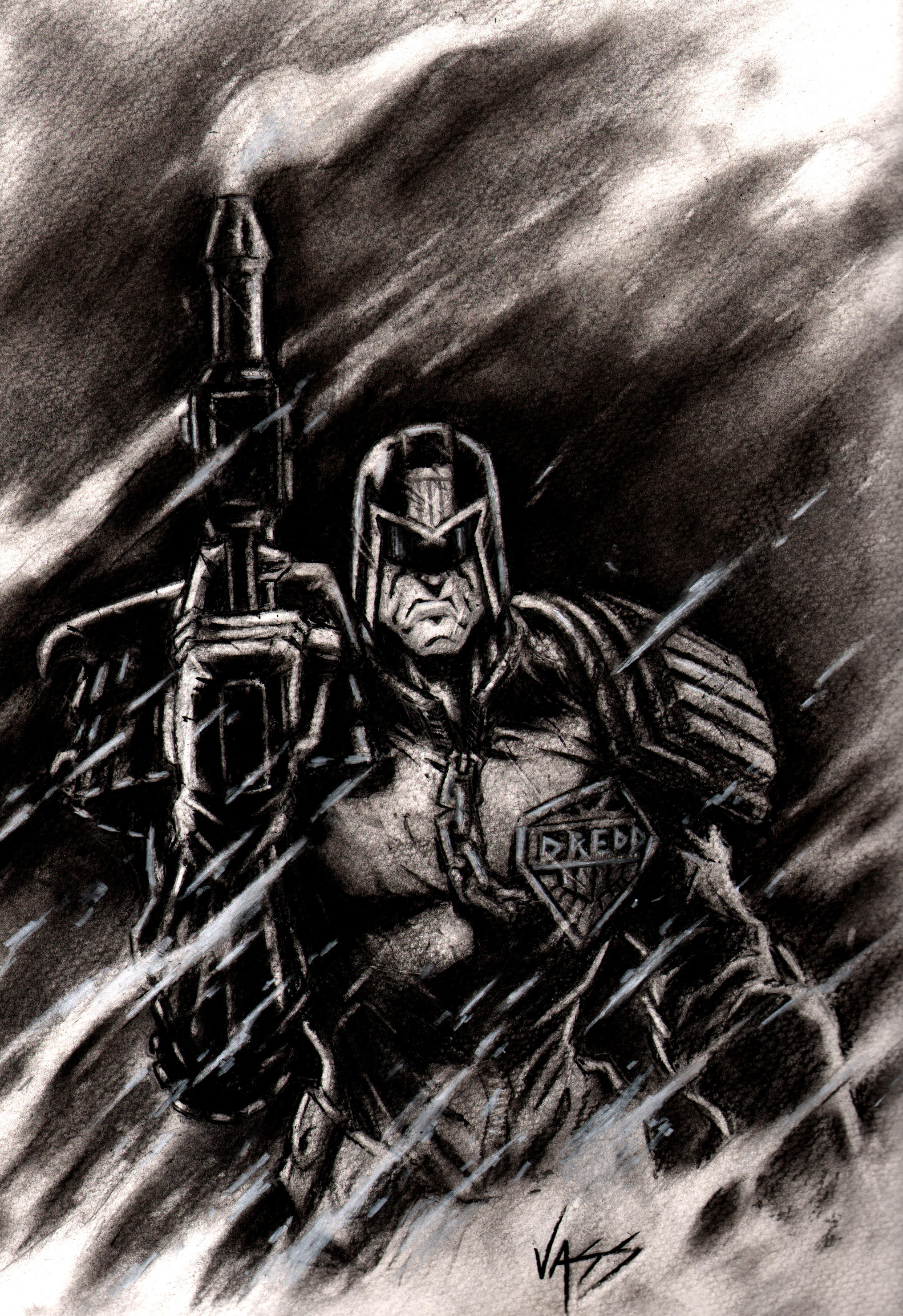 Judge Dredd 11-13 by VASS-comics
