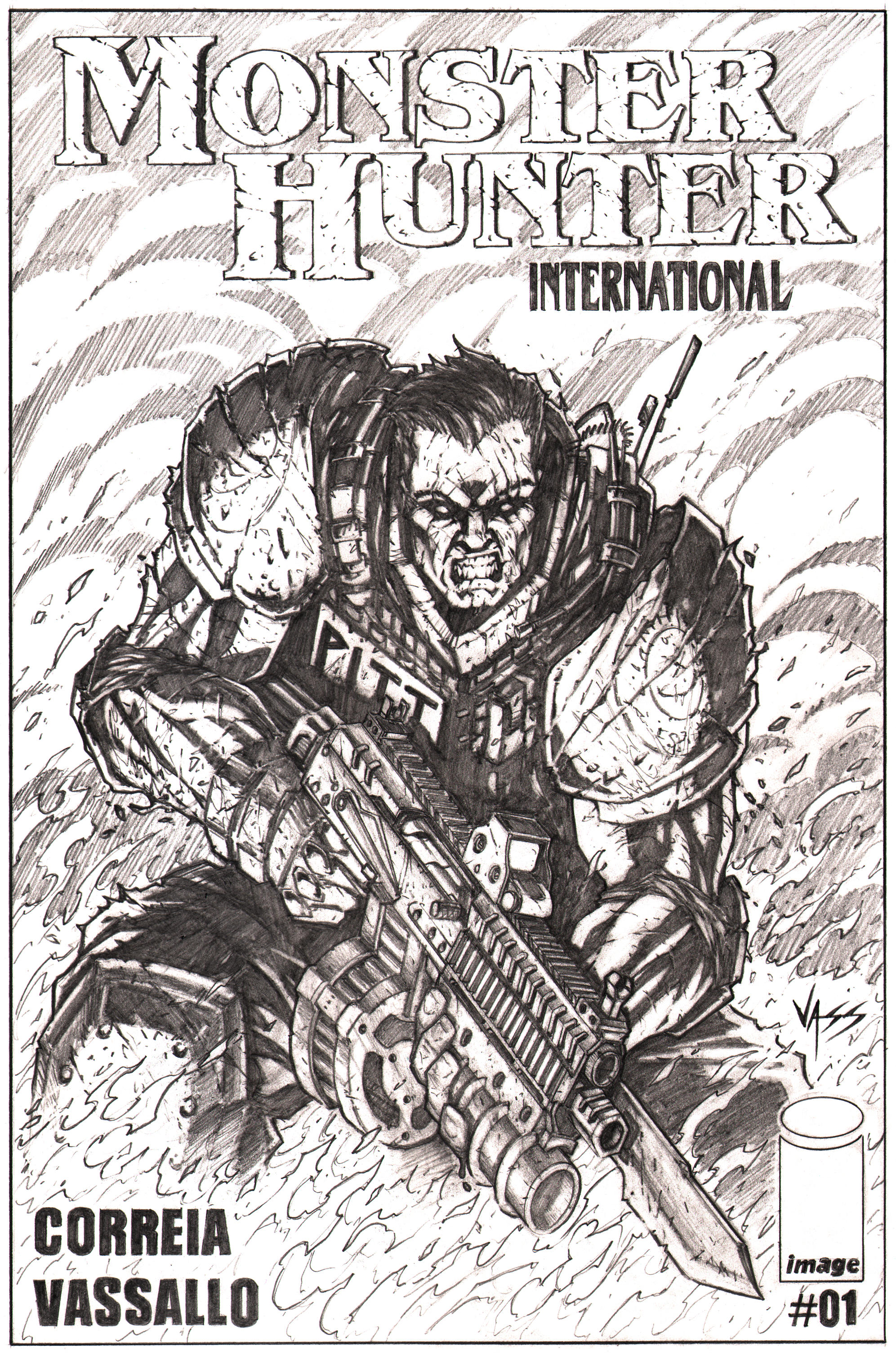 MHI comic cover by VASS-comics