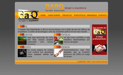 darQ - Site estatico by felipedeodato