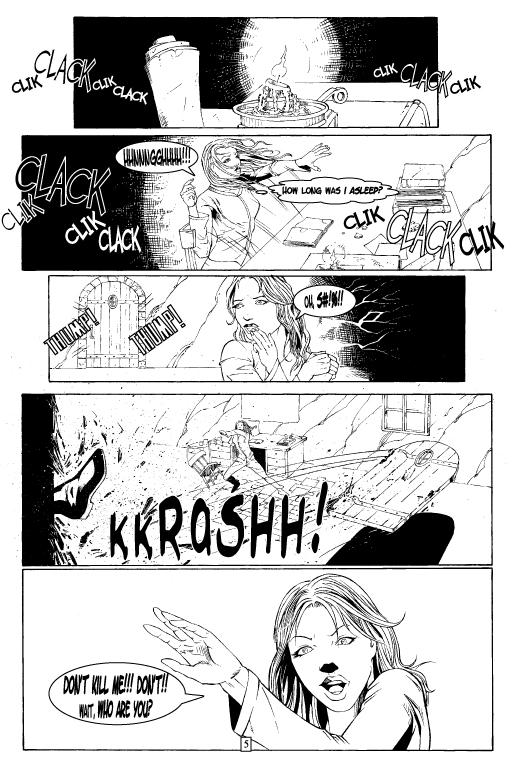 Gloom Issue One Page Five by patrickstrange
