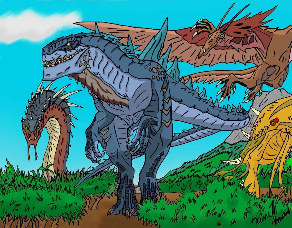 Zilla Jr. King Of The Mutants Movie MONSTERS by josuethegreat on DeviantArt