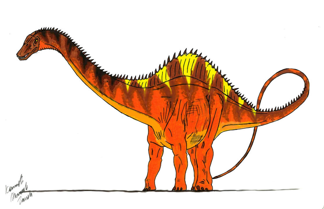Rebbachisaurus by Dino-master