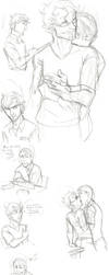 Hannigram Sketchdump by LOTOLLE