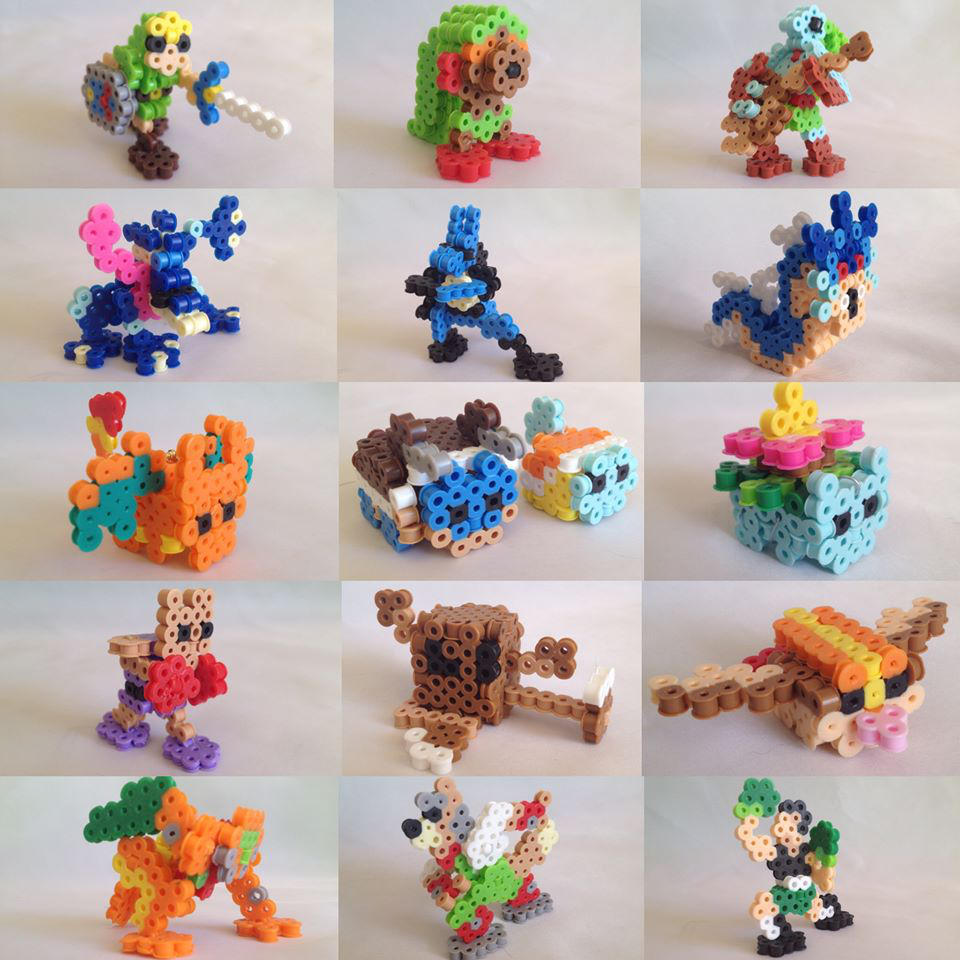 3D Perler Bead Art by Xaveric on DeviantArt