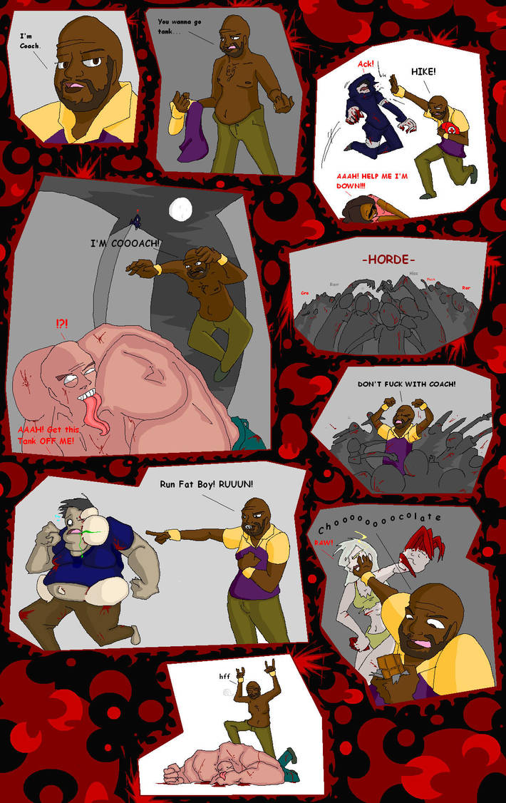 Left 4 Dead Doodle Coach by Hman-FarCry