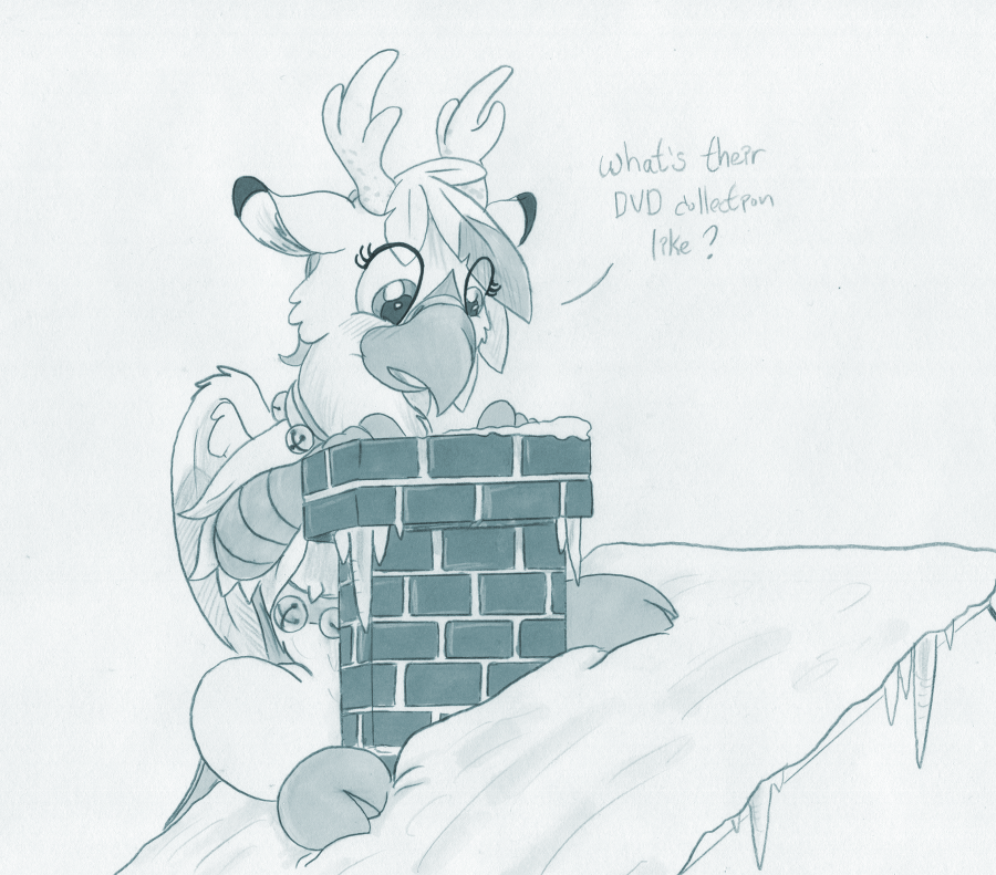 Up On The Roof Top by foxxy-arts Up On The Roof Top by foxxy-arts