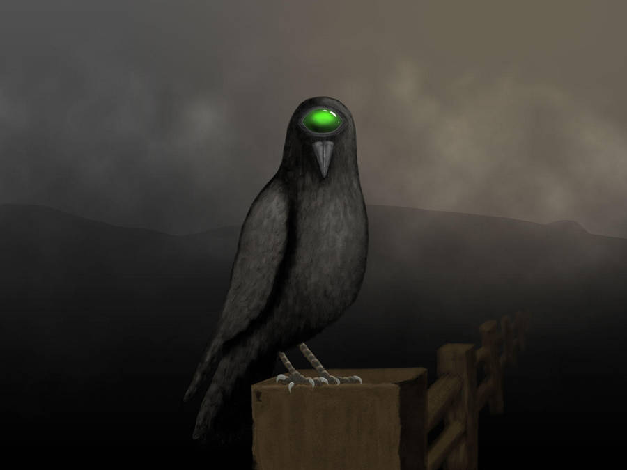Cyclops Crow by Lareieli
