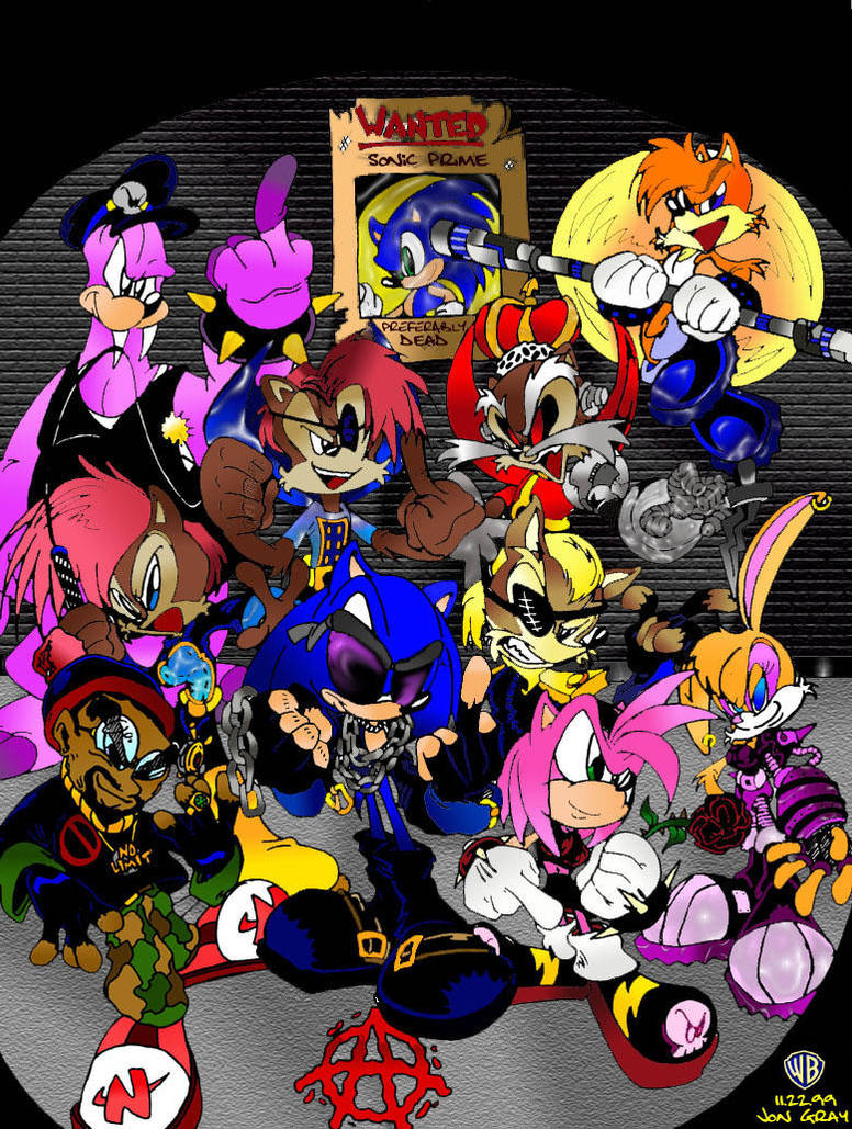 Анти соник картинки